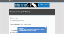 Desktop Screenshot of campbell.first-sports.com