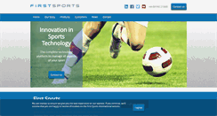 Desktop Screenshot of first-sports.com