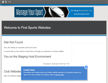 Tablet Screenshot of lionsports.first-sports.com